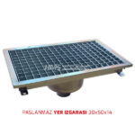 Paslanmaz Yer Izgarası 30x50x14