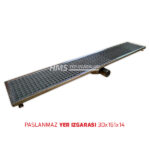 Paslanmaz Yer Izgarası 30x161x14