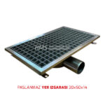 Paslanmaz Yer Izgarası 30x50x14