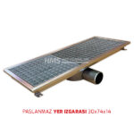 Paslanmaz Yer Izgarası 30x74x14