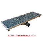 Paslanmaz Yer Izgarası 30x94x14